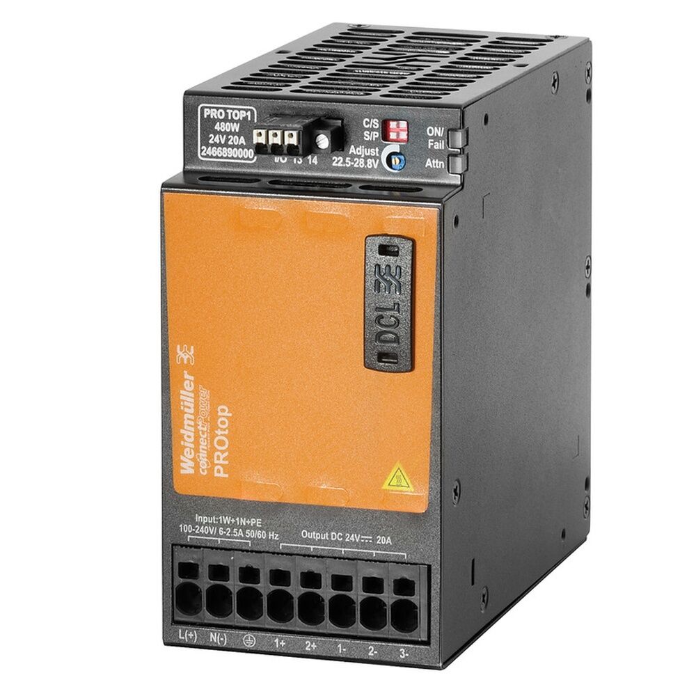 Weidmüller Gleichstromversorgung 2467030000 Typ PRO TOP1 480W 48V 10A 