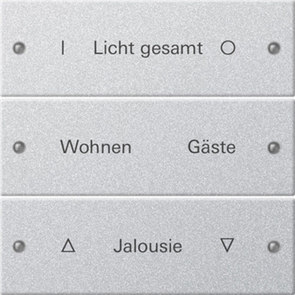 Gira Wippenset 3fach 220326