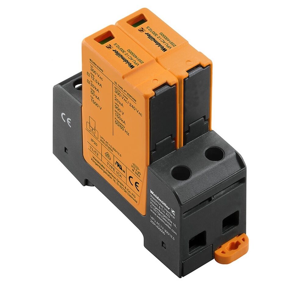 Weidmüller Überspannungsableiter 2591400000 Typ VPU AC I 2 300/12.5