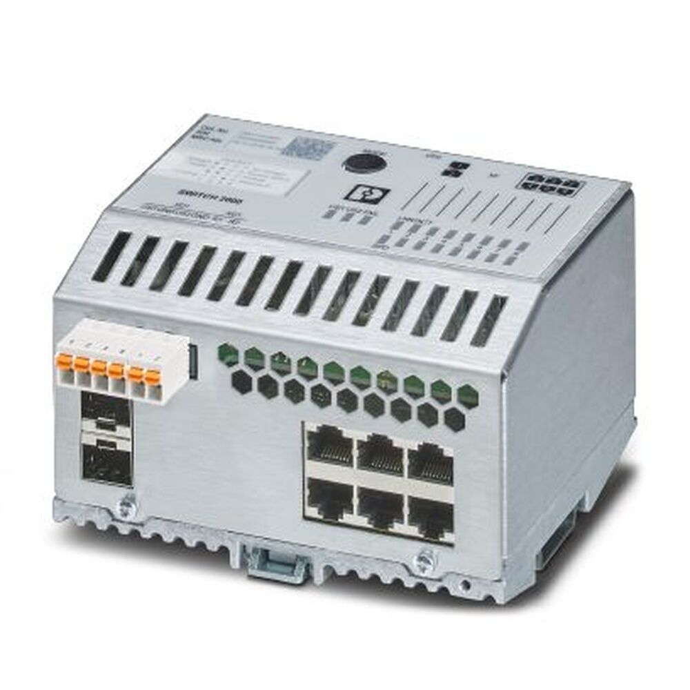 Phoenix Contact Industrial Ethernet Switch 1043491 Typ FL SWITCH 2506-2SFP