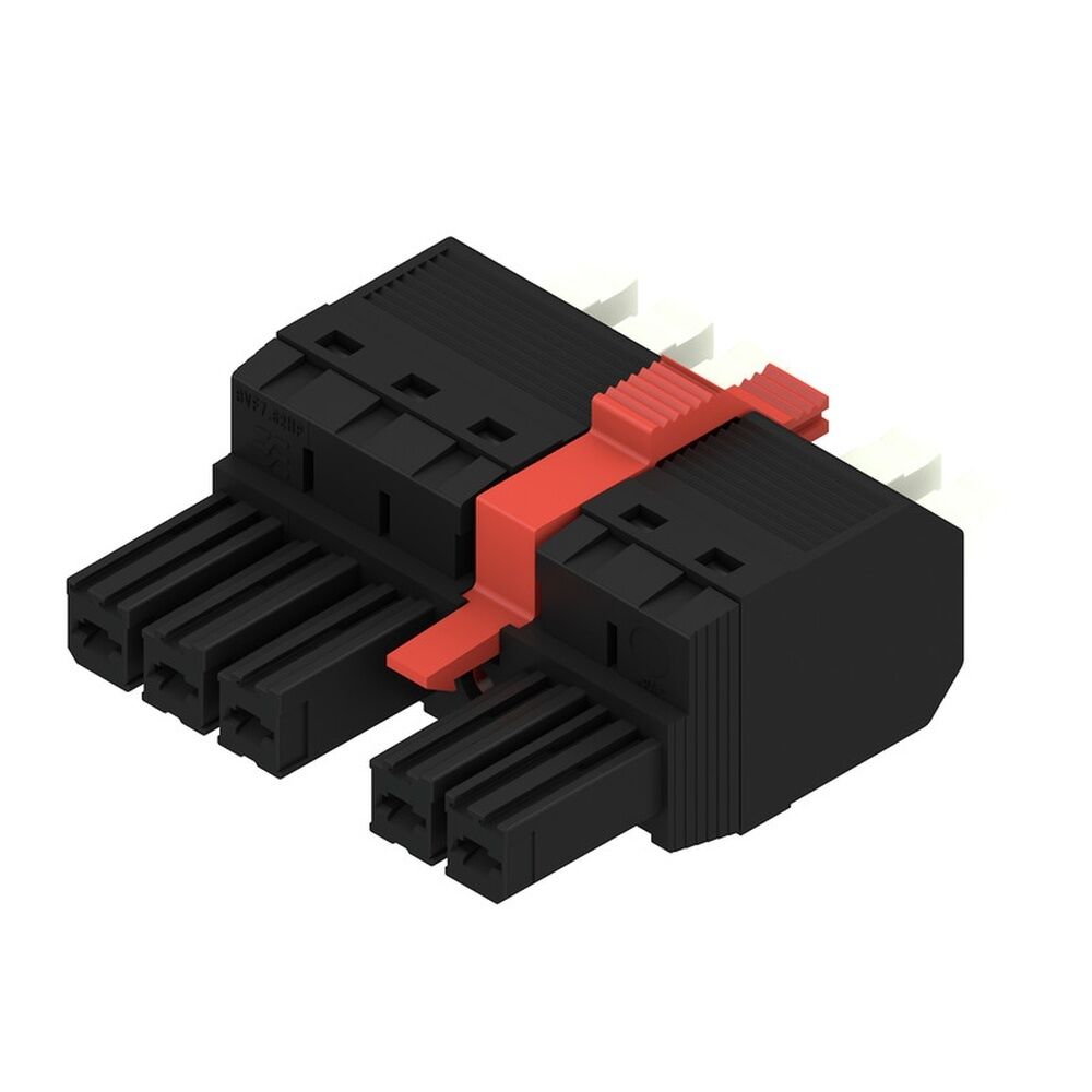 Weidmüller Leiterplattensteckverbinder 2549380000 Typ BVFL 7.62HP/05/180MF3 SN BK BX
