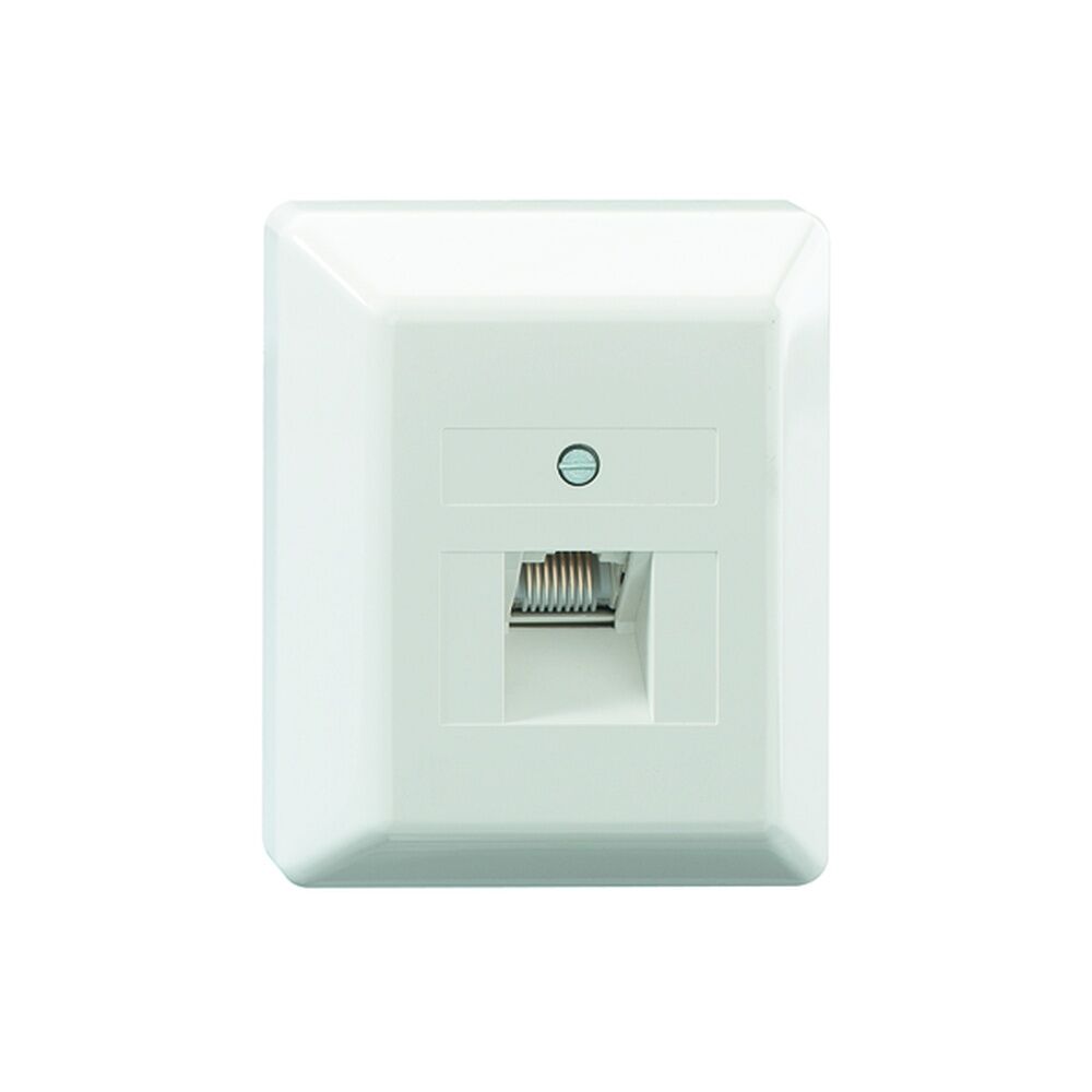 Rutenbeck Anschlussdose 13411501 Typ UAE-Cat.6A iso-8 U Ap rw