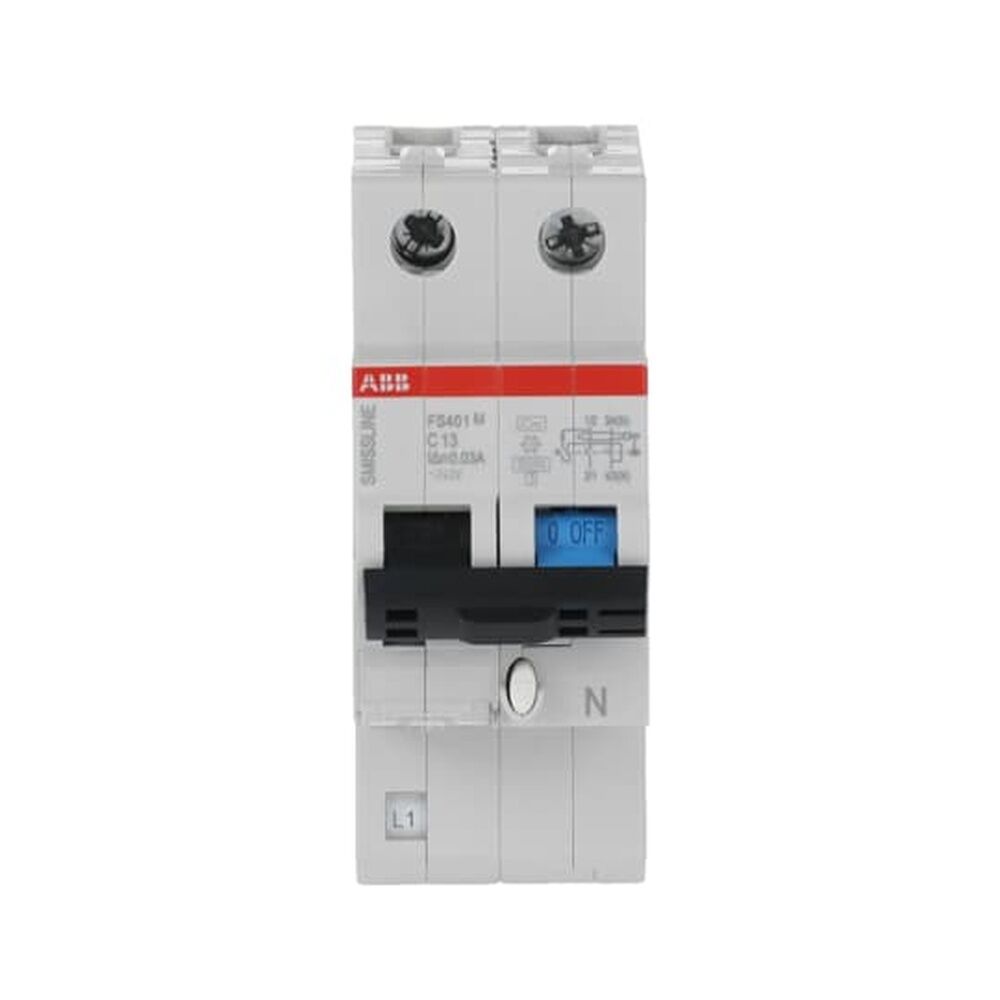 ABB Kombination FI Schalter Leitungsschutzschalter 2CCL562110E0134 Typ FS401M-C13/0.03