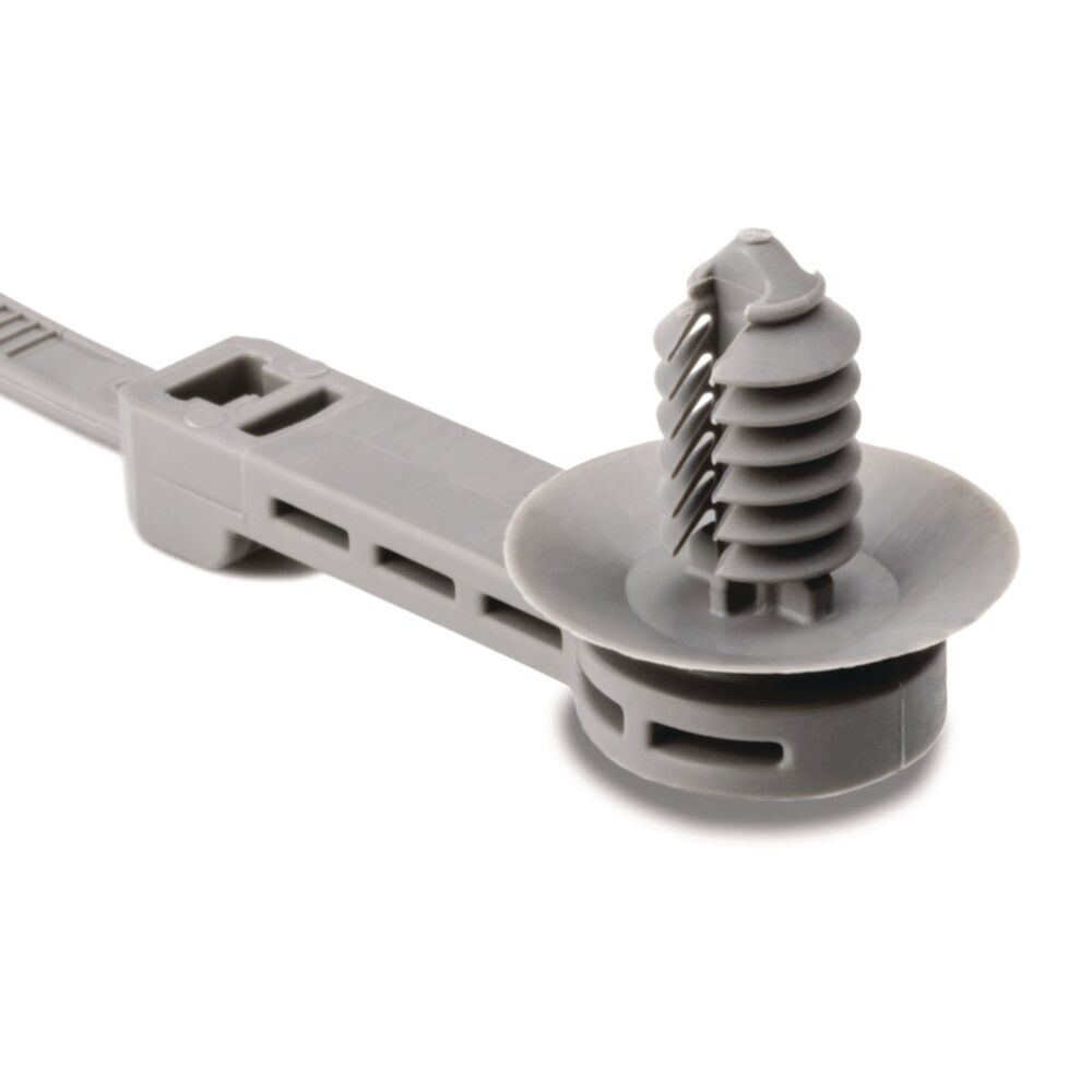 Hellermann Befestigungsbinder 157-00119 Typ T50ROSFT6SO25A-PA66HIRHS-GY