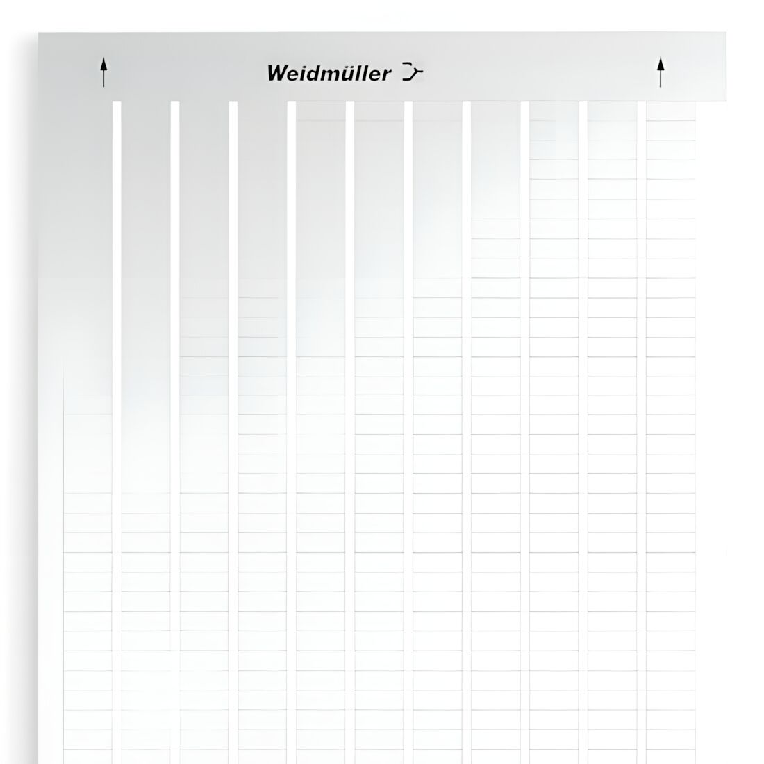 Weidmüller Gerätemarkierung 1686360001 Typ LM MT300 15/6 SI