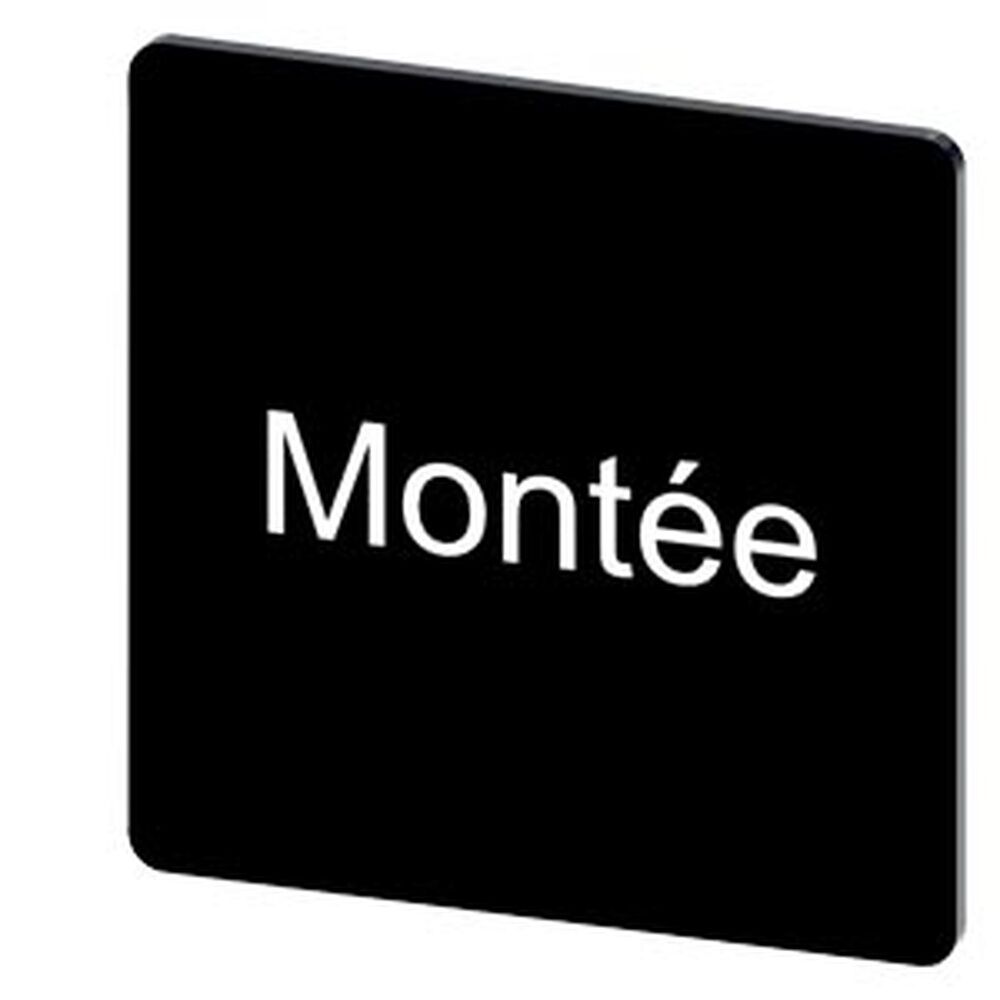 Siemens Bezeichnungsschild 3SU1900-0AE16-0GC0