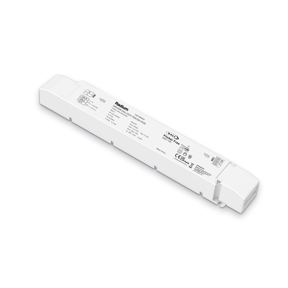 Radium Konstantspannungsversorgung OTDA4074 Typ DRIVER DALI 2CH 75W/24V IP20 RADIUM