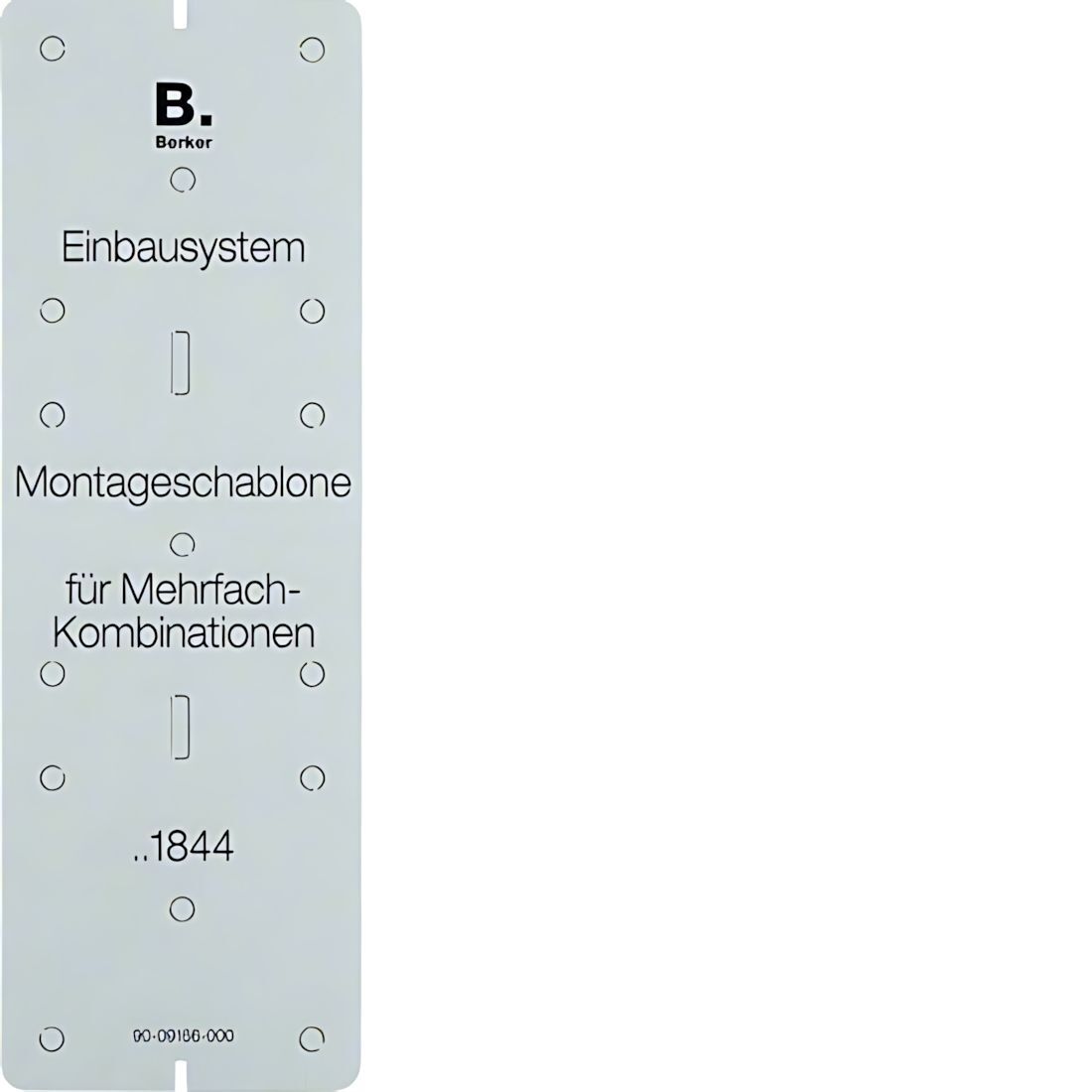 Berker Montageschablone 91844
