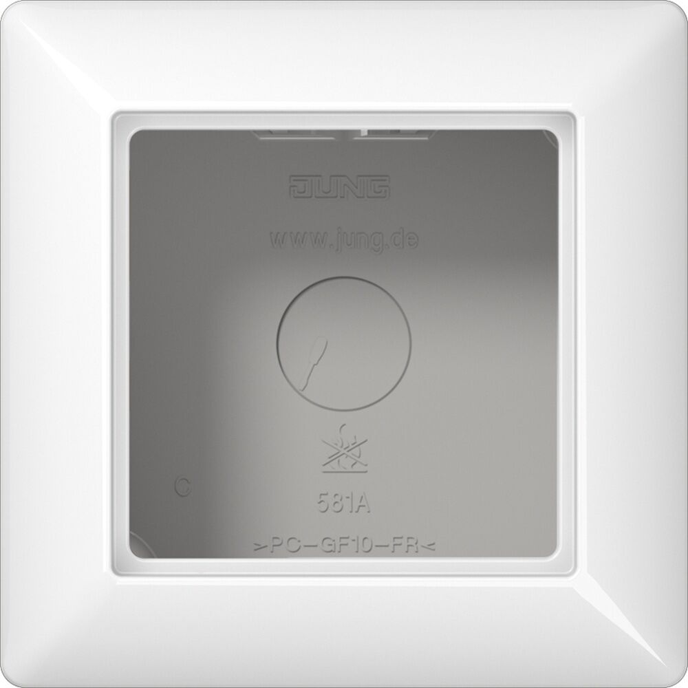 Jung Aufputz Kappe AS 581 A WW 