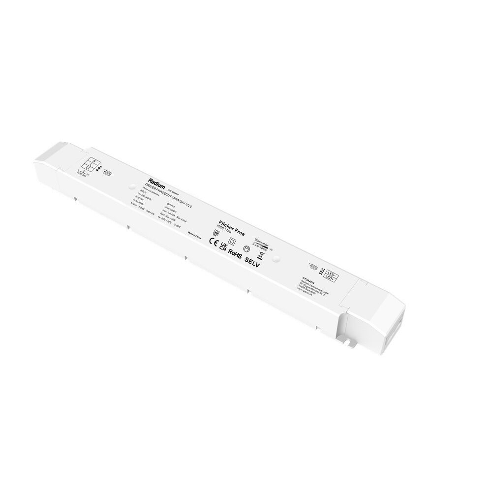 Radium LED Treiber OTDA4078 Typ DRIVER PHASECUT 150W/24V IP20 RADIUM