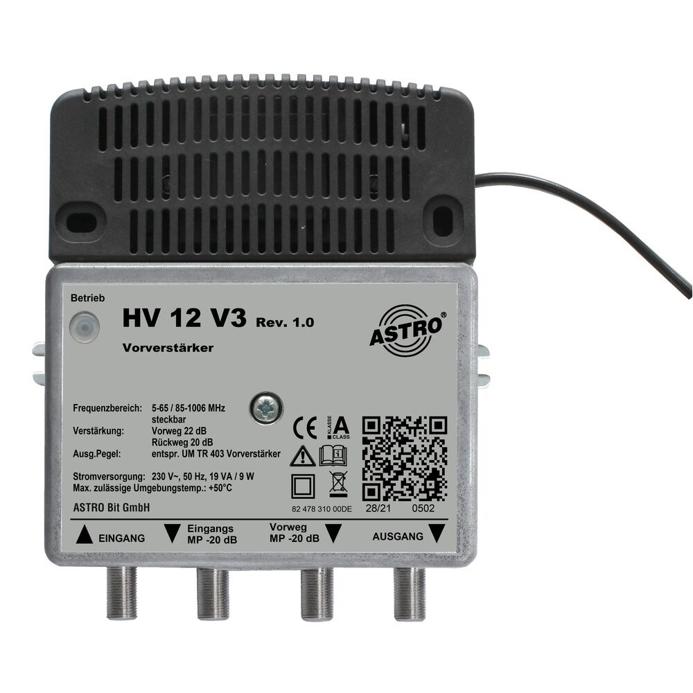 Astro Bit Breitbandverstärker 00217027 Typ HV 12 V3