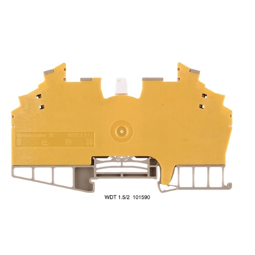 Weidmüller Trenn Messtrenn Reihenklemme 1015900000 Typ WDT 1.5/2 DB/GE