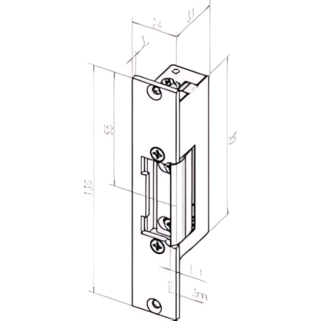 Assa Abloy Elektro Türöffner 14FF---09635D11