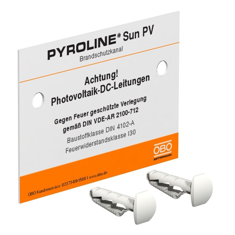 OBO Bettermann Kennzeichnungsschild 7214725 Typ KS-BSKP DE