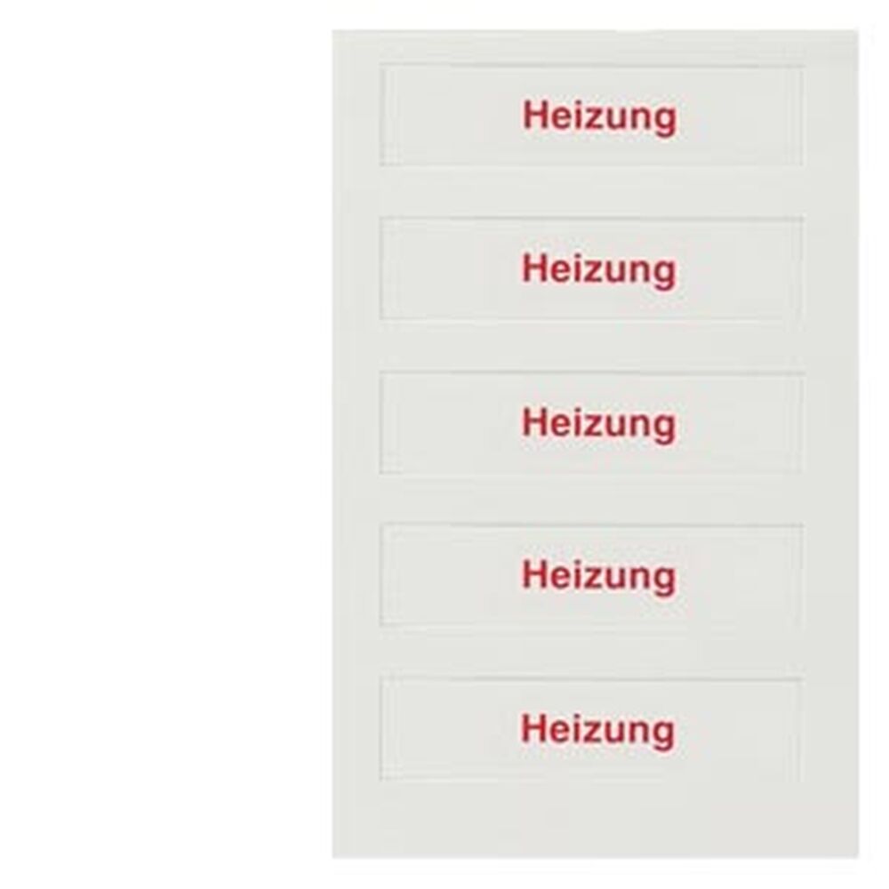 Siemens Piktogrammbogen 5TG1316