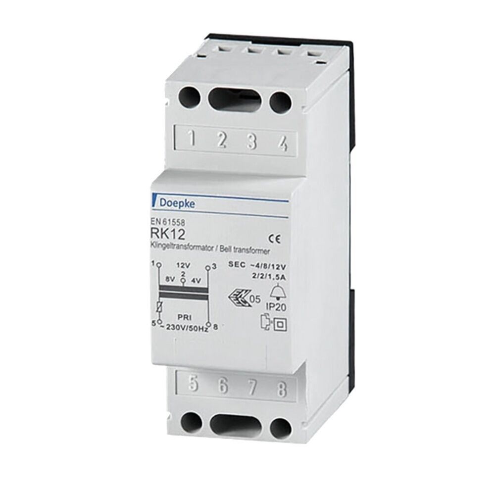 Doepke Klingeltransformator 09980033 Typ RK12 12V