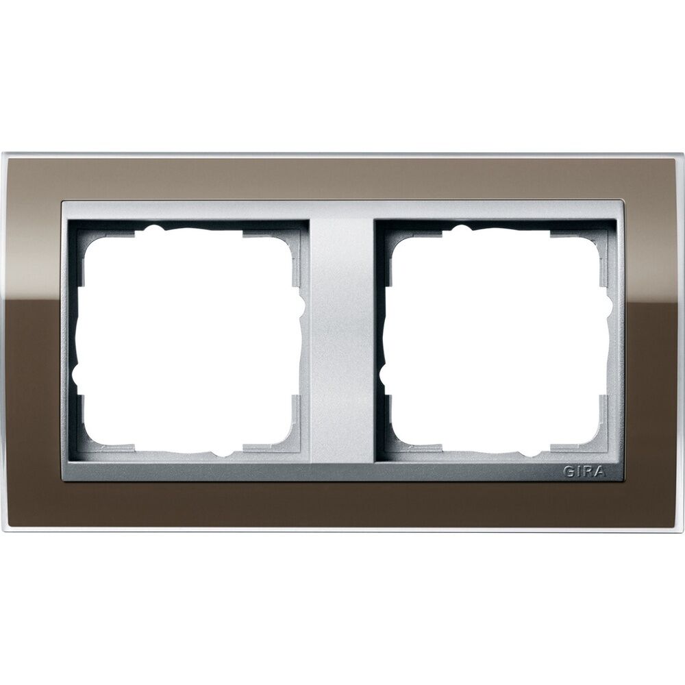 Gira Abdeckrahmen 2fach 0212766