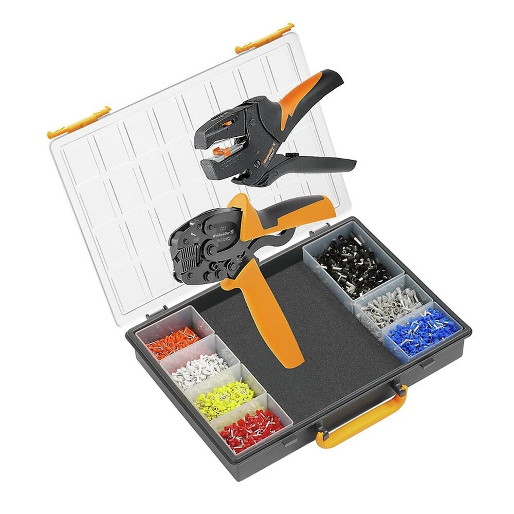 Weidmüller Sortimentskasten bestückt 9028650000 Typ CRIMP-SET PZ 3
