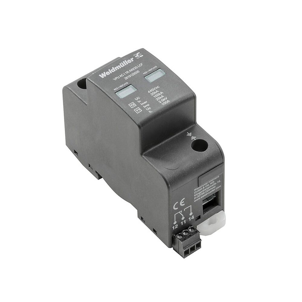 Weidmüller Überspannungsableiter 2619120000 Typ VPU AC I 1 R 440/25 LCF