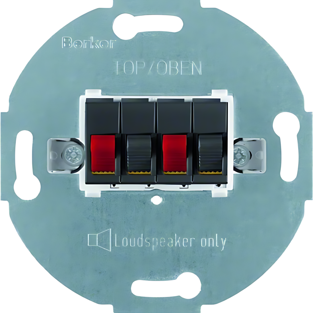 Berker Stereo Lautsprecher Anschlussdose 457305