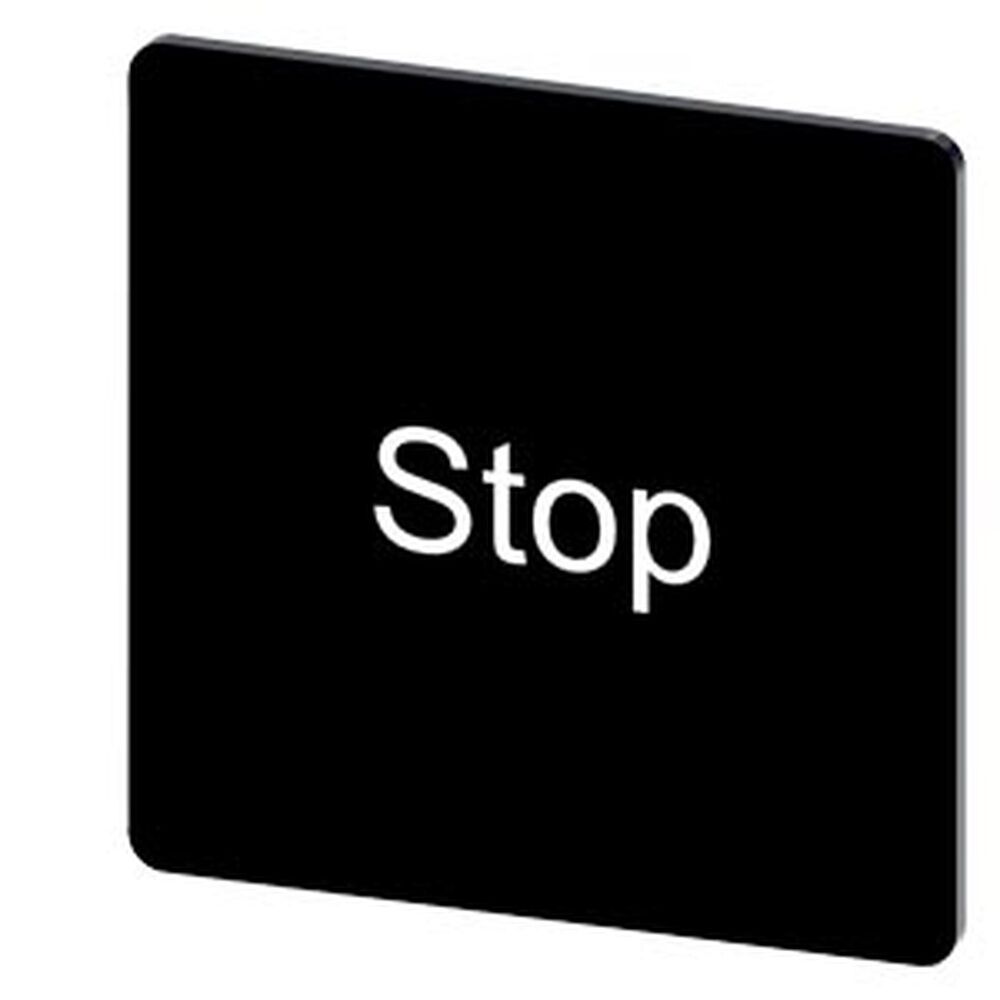 Siemens Bezeichnungsschild 3SU1900-0AE16-0DS0