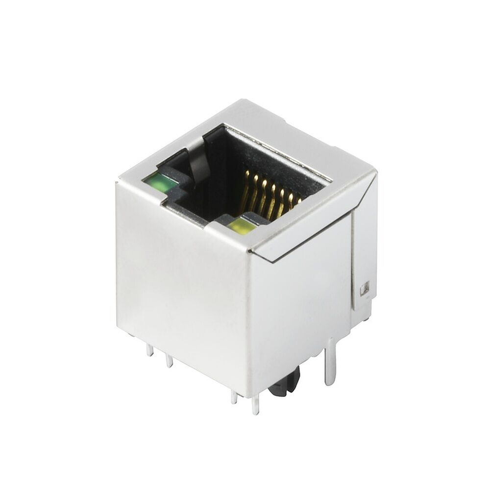 Weidmüller Leiterplattensteckverbinder 2516380000 Typ RJ45C5 R1V 3.2N4G/Y TY