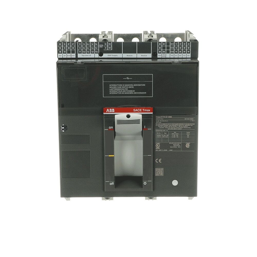 ABB Lasttrennschalter 1SDA103793R1 Typ XT7H-D 1000 MCS 3P