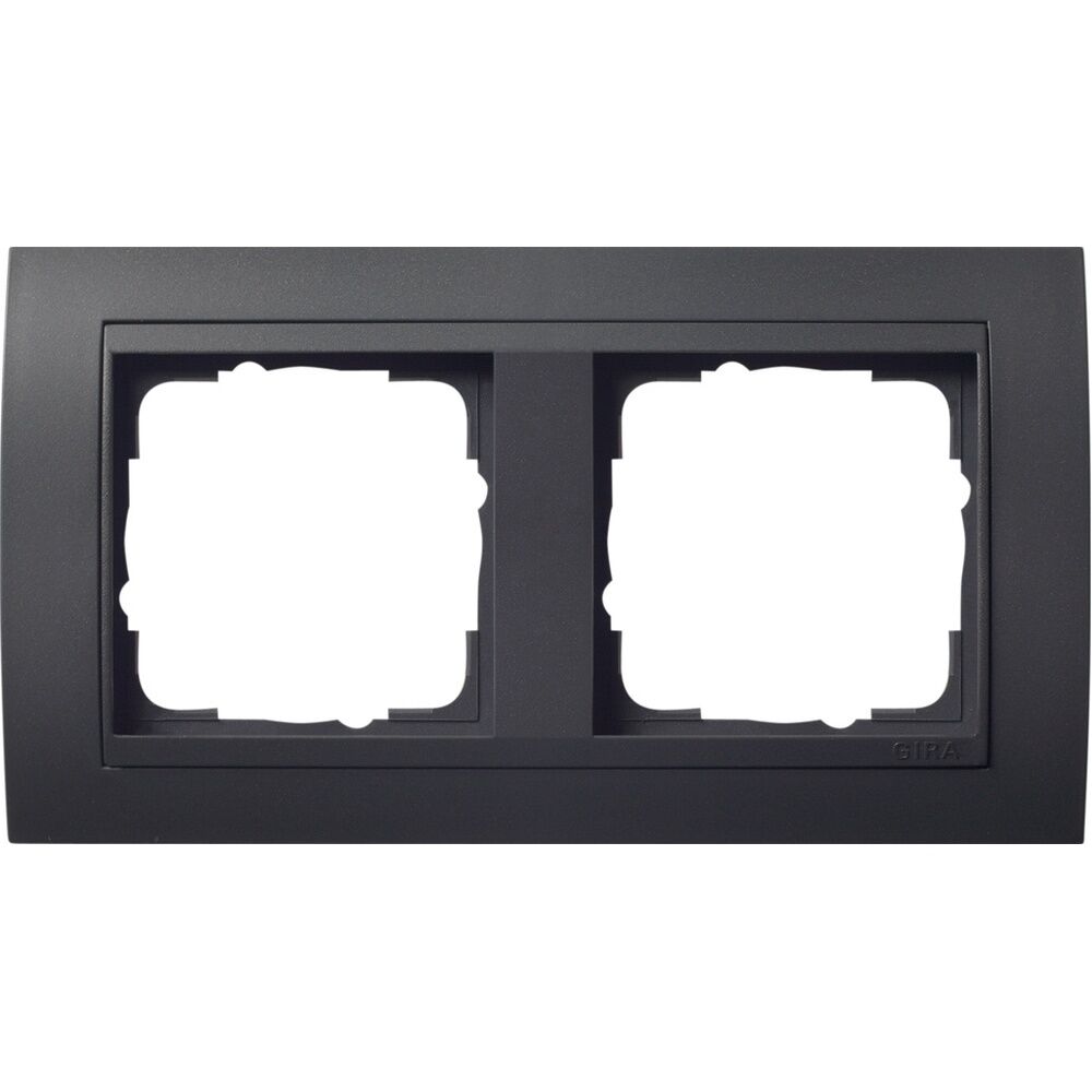 Gira Abdeckrahmen 2fach 021208 
