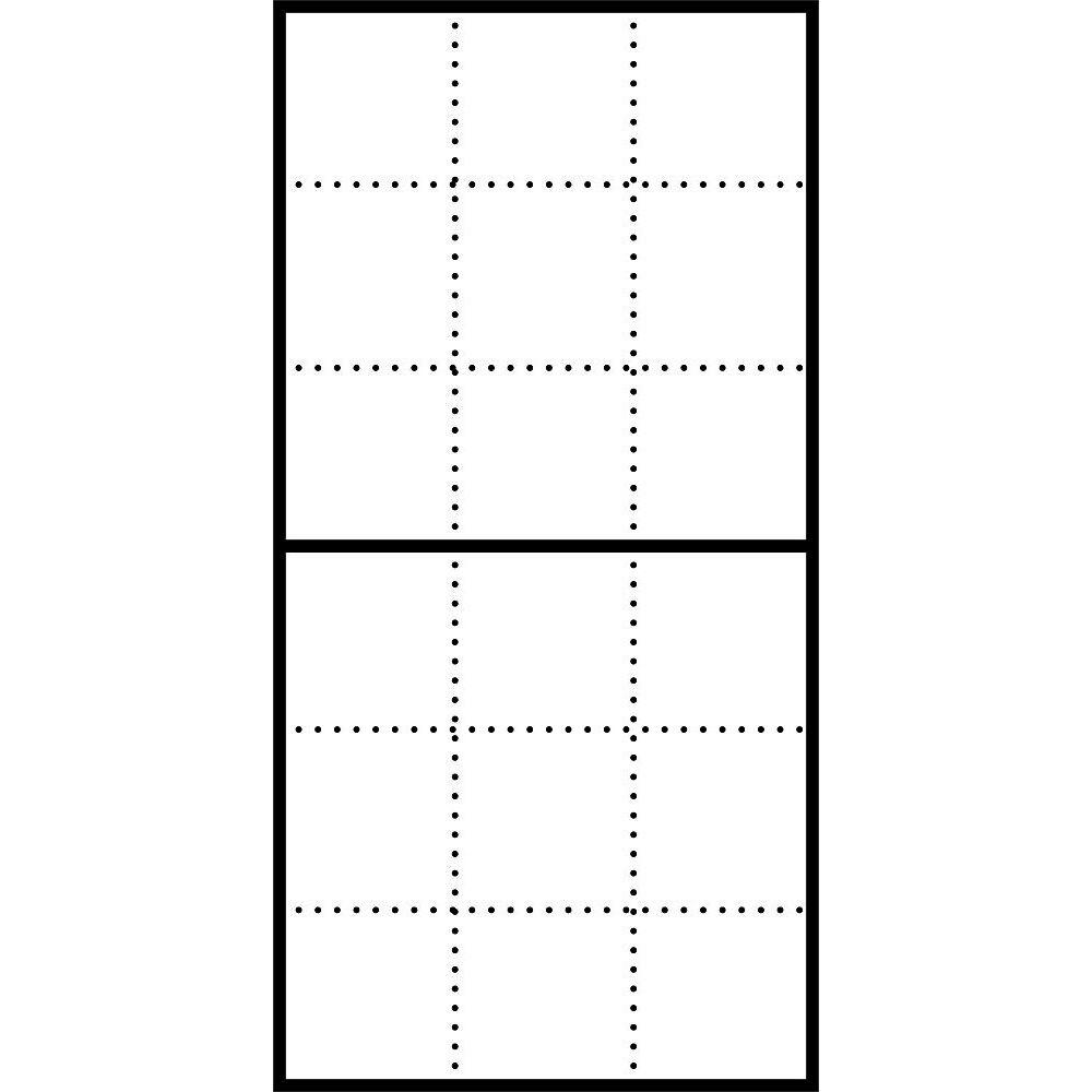 Siedle Kombirahmen 200043604-00 Typ KR 611-6/3-0 DG