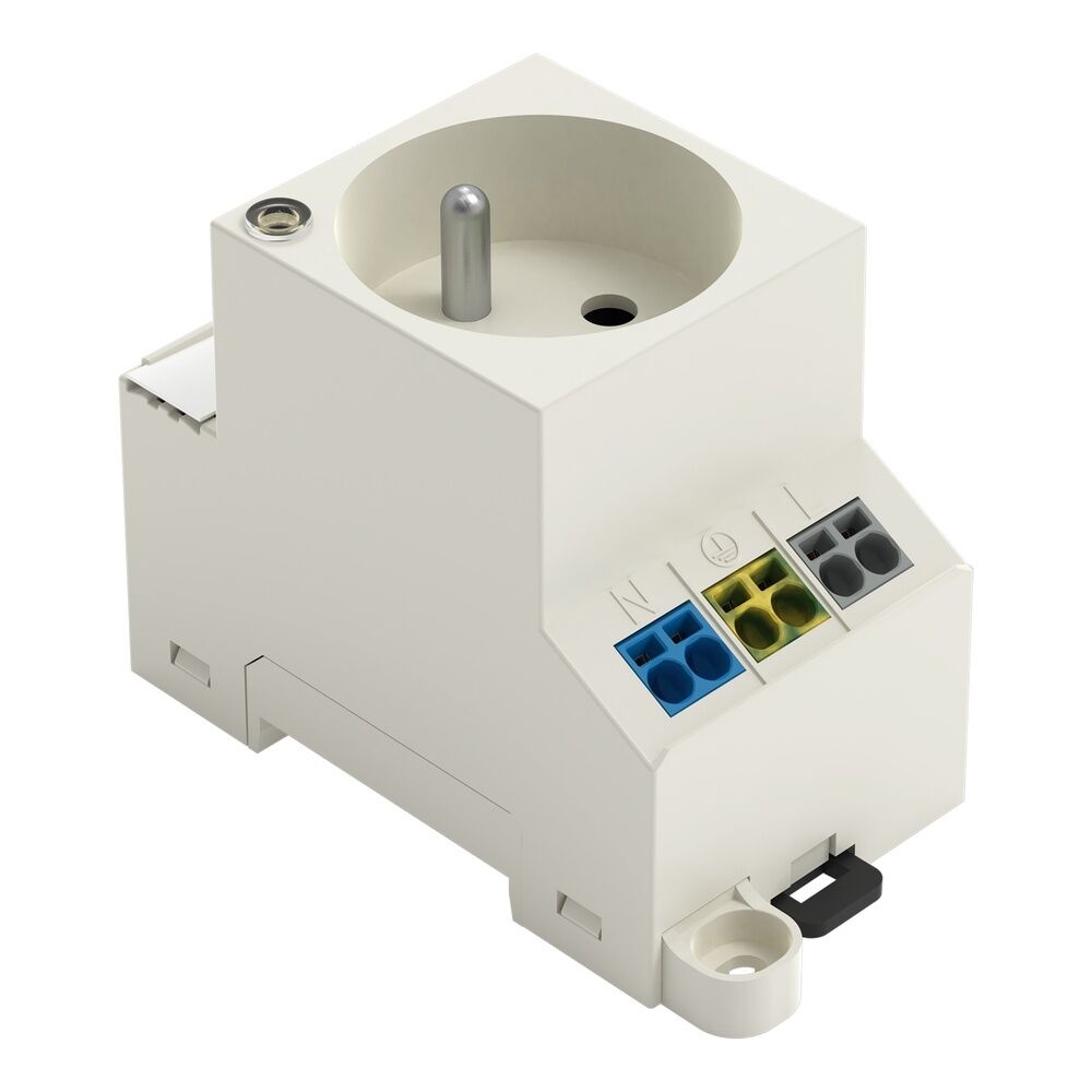 Wago Schaltschrank Steckdose 709-571