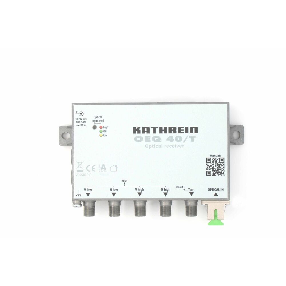 Kathrein Optischer Empfänger 205500019 Typ OEQ 40/T 