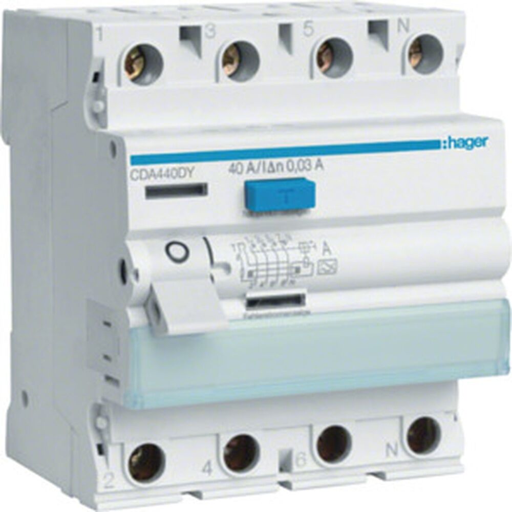 Hager FI Schalter CDA440DY