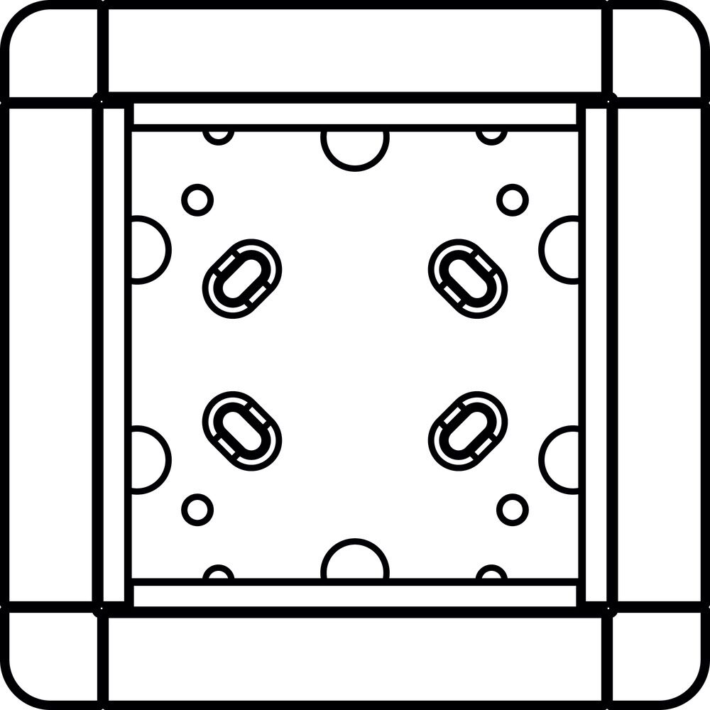 Ritto Aufputzrahmen 1883199