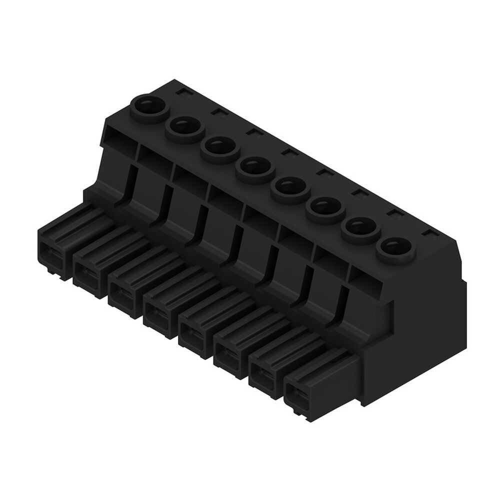Weidmüller Leiterplattensteckverbinder 1924600000 Typ BUZ 10.16HP/08/180 AG BK BX