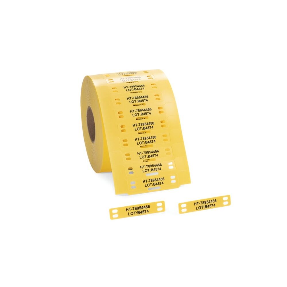 Hellermann Kennzeichnungsschild 556-80545 Typ TAGLF25X75-4-PO-X-YE