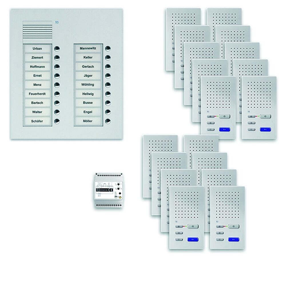 TCS Sprechanlage Vorkonfiguriertes Paket PPUF18/2-EN/02