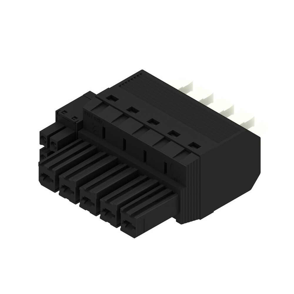 Weidmüller Hybridsteckverbinder 2549450000 Typ BVFL 7.62HP/05/180 BCF/04R SN BK BX