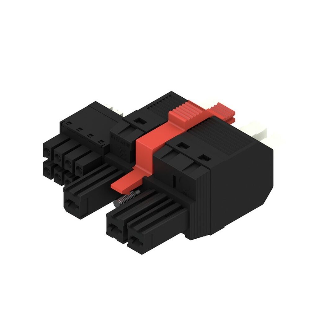 Weidmüller Hybridsteckverbinder 2549560000 Typ BVFL 7.62HP/03/180MSF3 BCF/08R SN BK BX