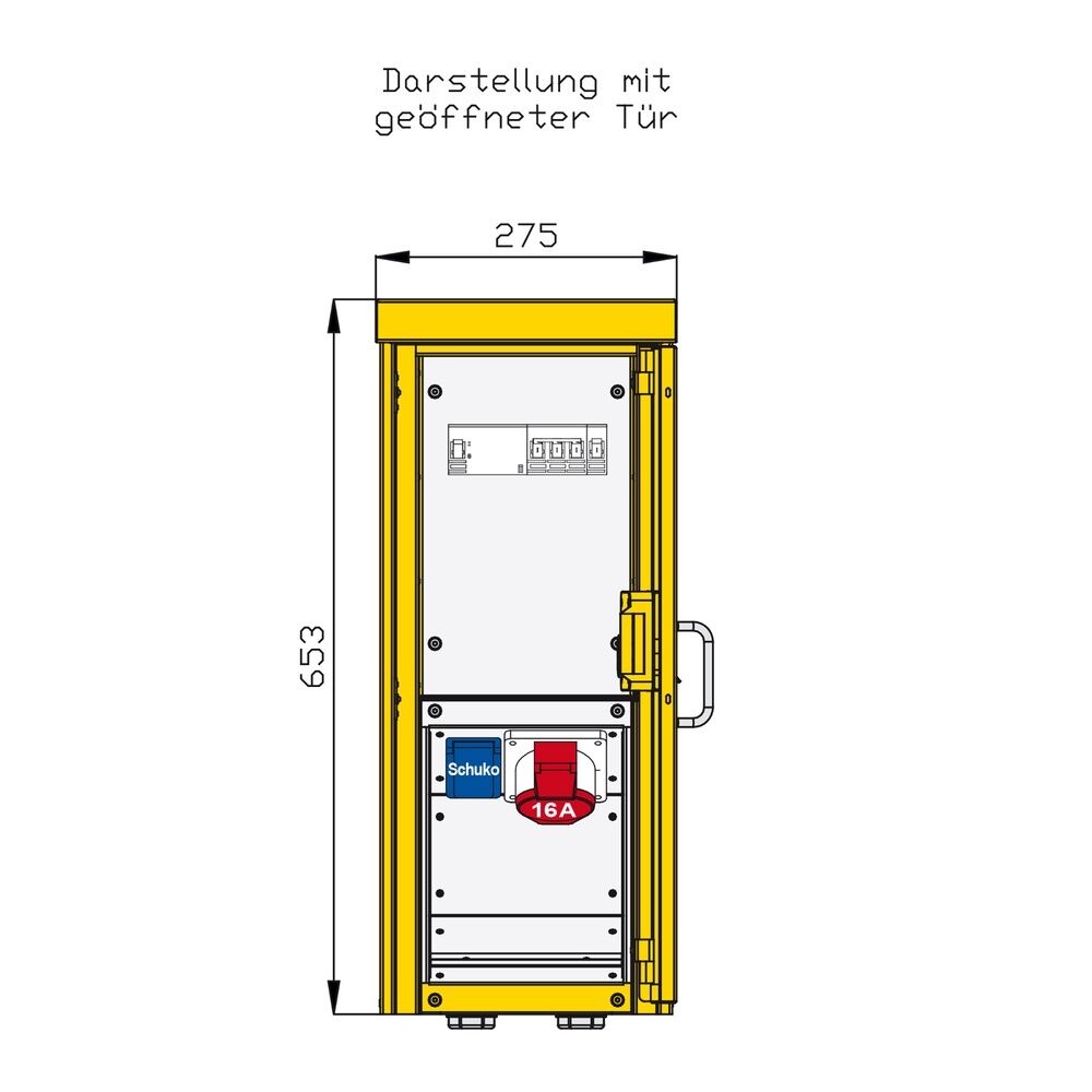 Walther-Werke Aufputzverteiler 8AP27530