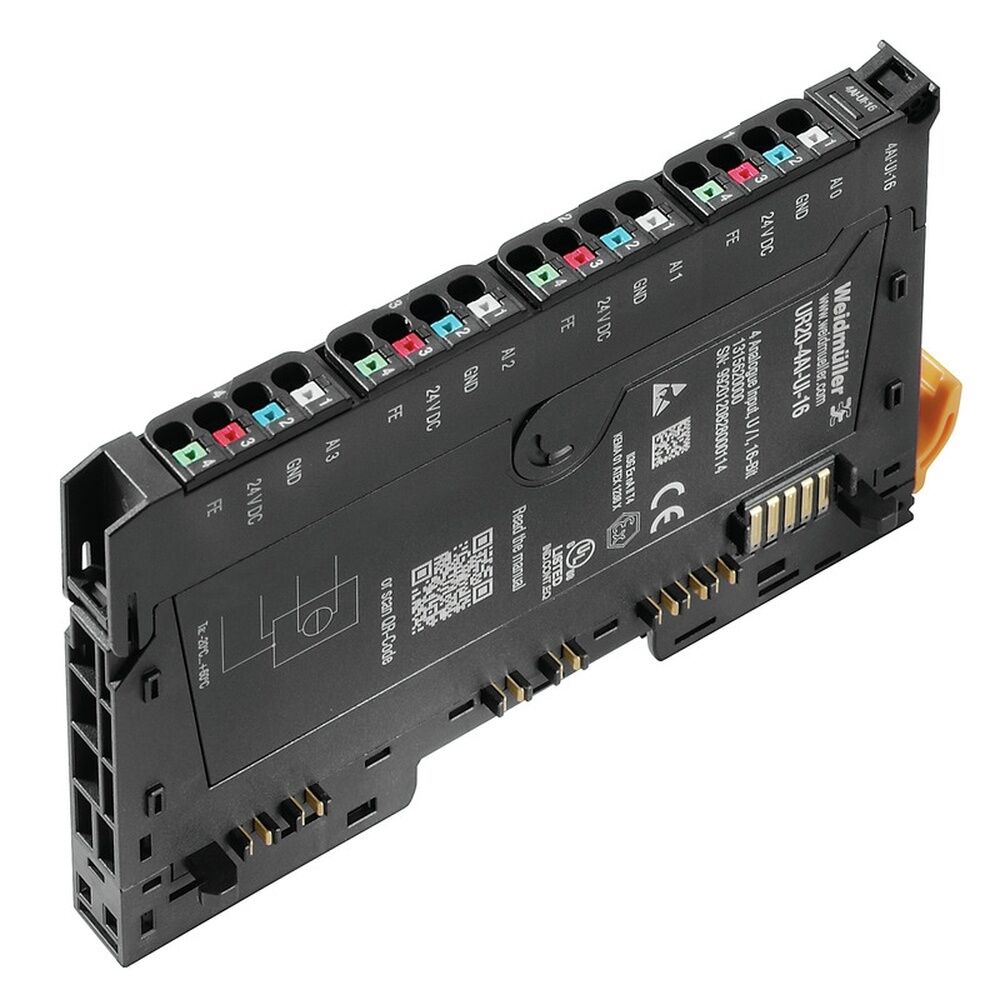 Weidmüller Remote IO Modul 1315620000 Typ UR20-4AI-UI-16