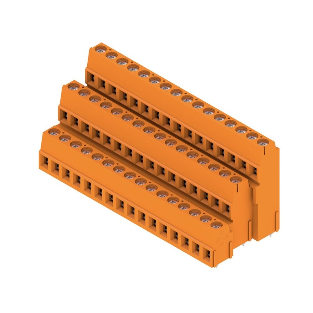 Weidmüller Leiterplattenklemme 1769760000 Typ LM3R 5.08/48/90 3.5SN OR BX