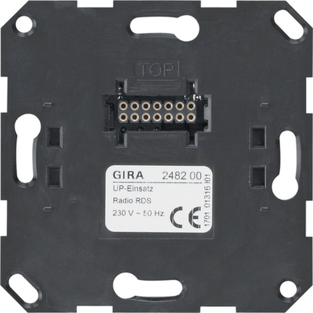 Gira UP-Einsatz RDS Radio 248200 