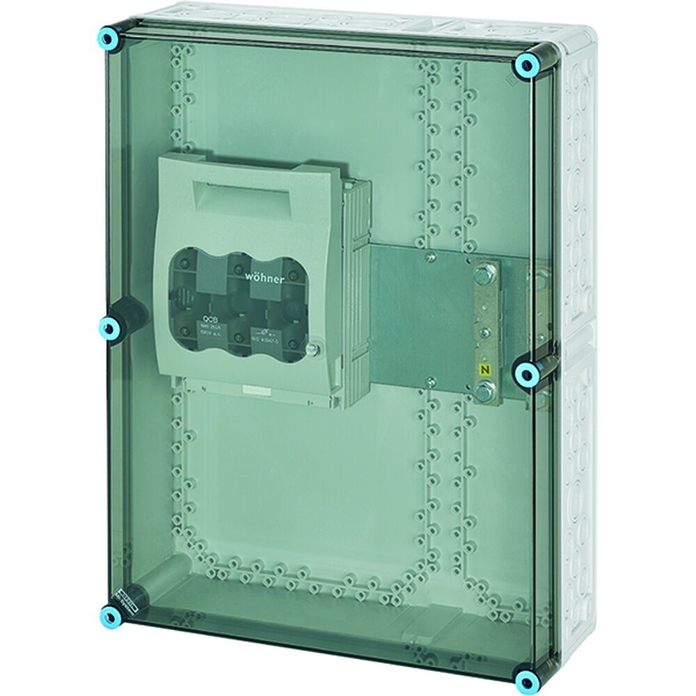 Hensel NH Sicherungslasttrennschaltergehäuse Mi 5651 Nr. 20001417 