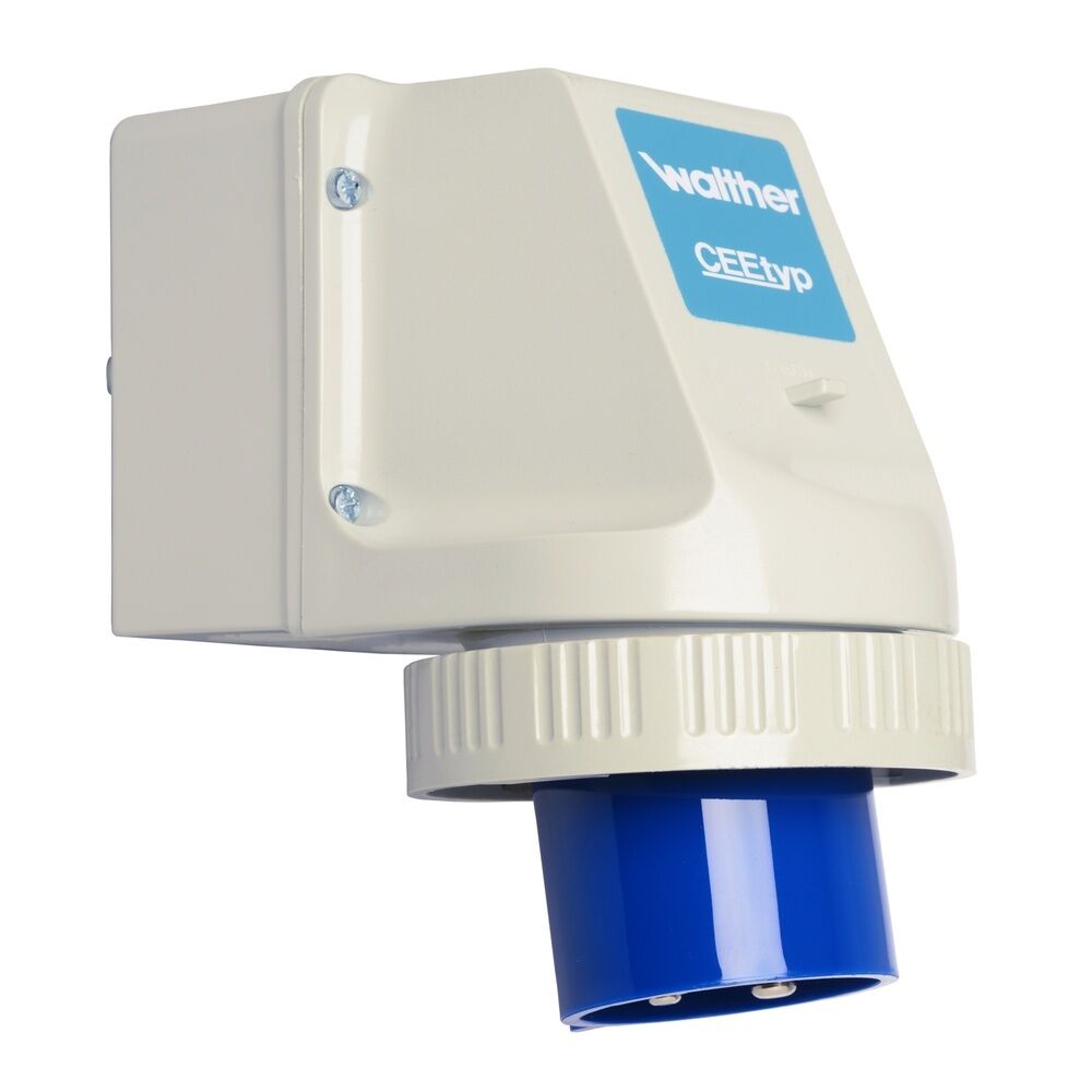 Walther-Werke Wasserdichter Wandgerätestecker 618409