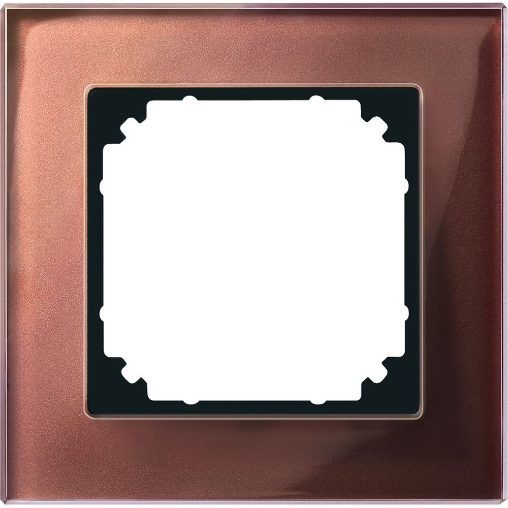 Merten Echtglasrahmen 1fach 489115