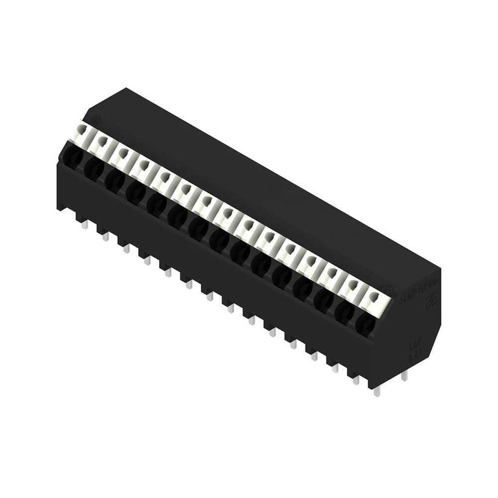 Weidmüller Leiterplattenklemme 1886010000 Typ LSF-SMT 3.81/15/135 3.5SN BK TU