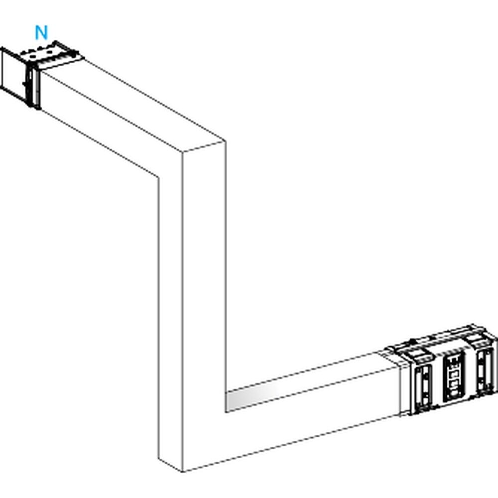Schneider Electric Mehrfachrichtungsänderung Canalis KSA1000DMBL43A