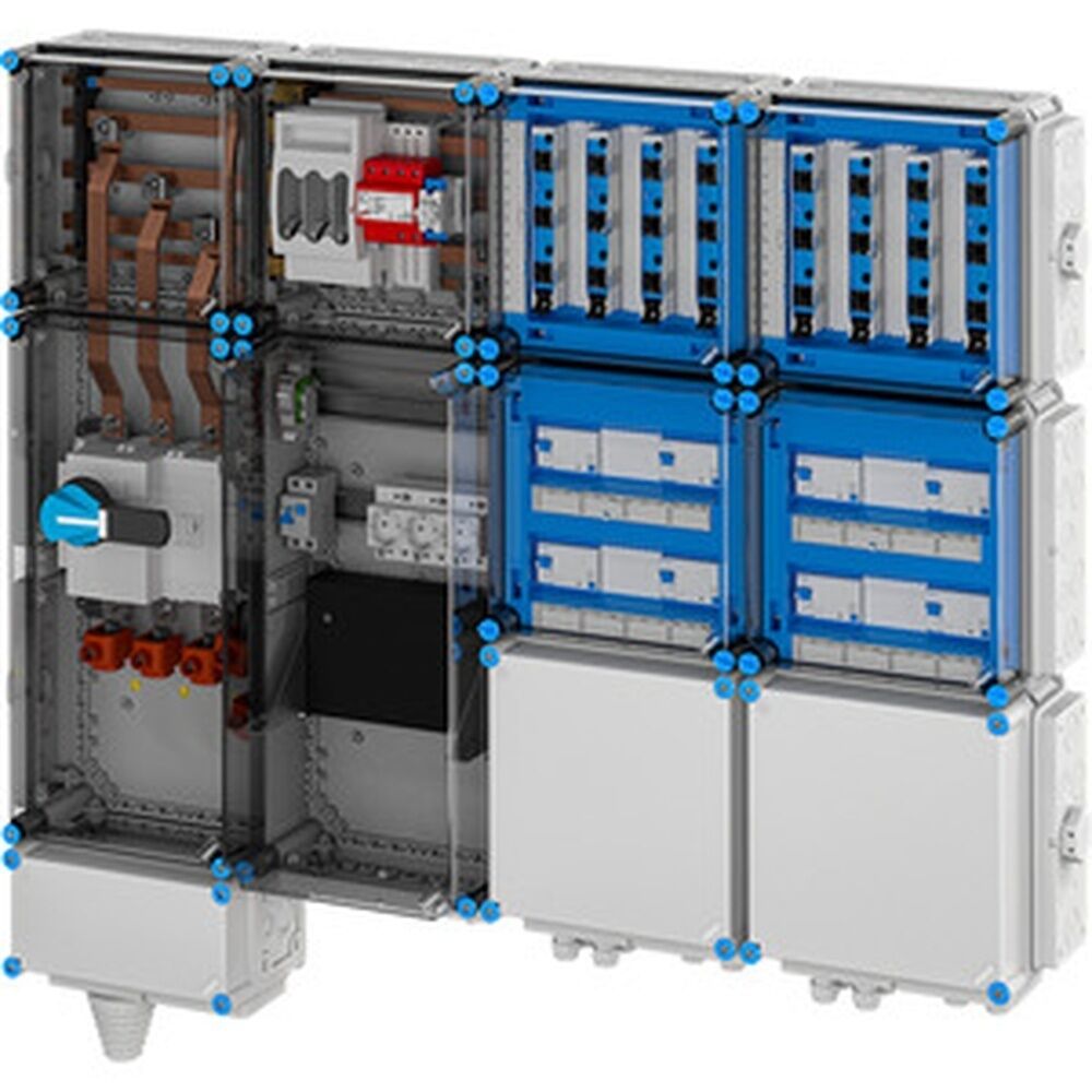 Hensel Ladeverteiler Mi EV 22kW 8101 Nr. 65000147