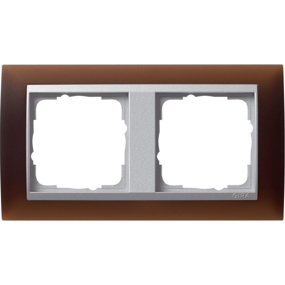 Gira Abdeckrahmen 2fach 021259