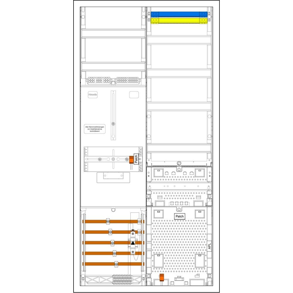 f-tronic Sammelschienenklemmen 7190149 Typ 3HZ721APZRFZB10